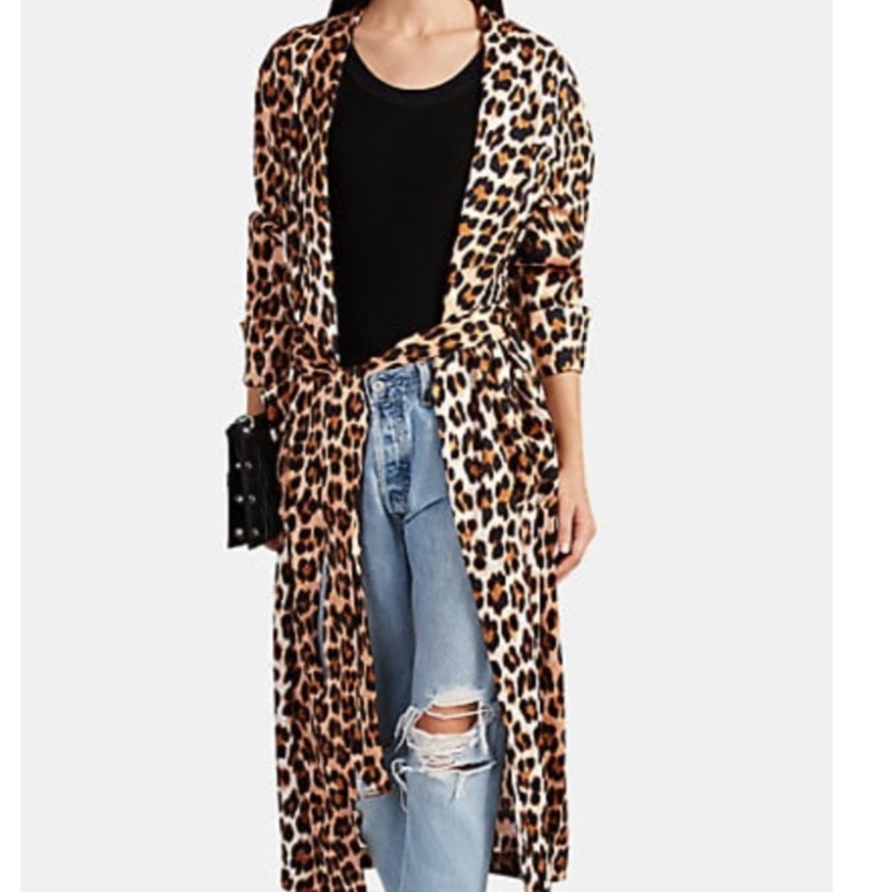 ICONS by NSF Leopard Print Robe